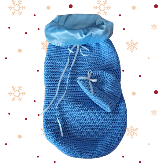 Handmade Baby Wrap with Satin Lining – An Heirloom Gift for Newborns