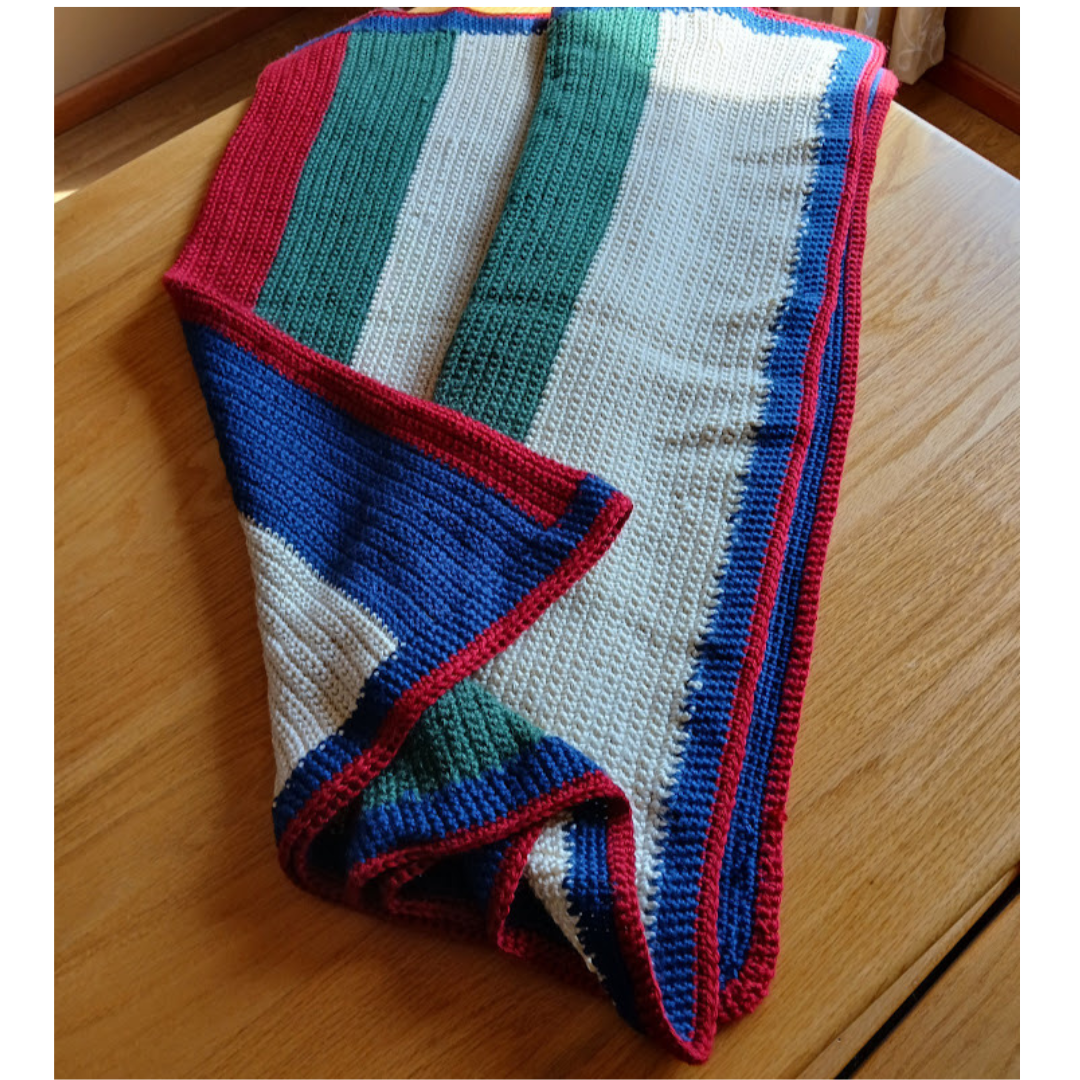 Hand Crochet Blanket. Gift an Heirloom and Give a Legacy.  Your gift will be remembered for generations. Twin size