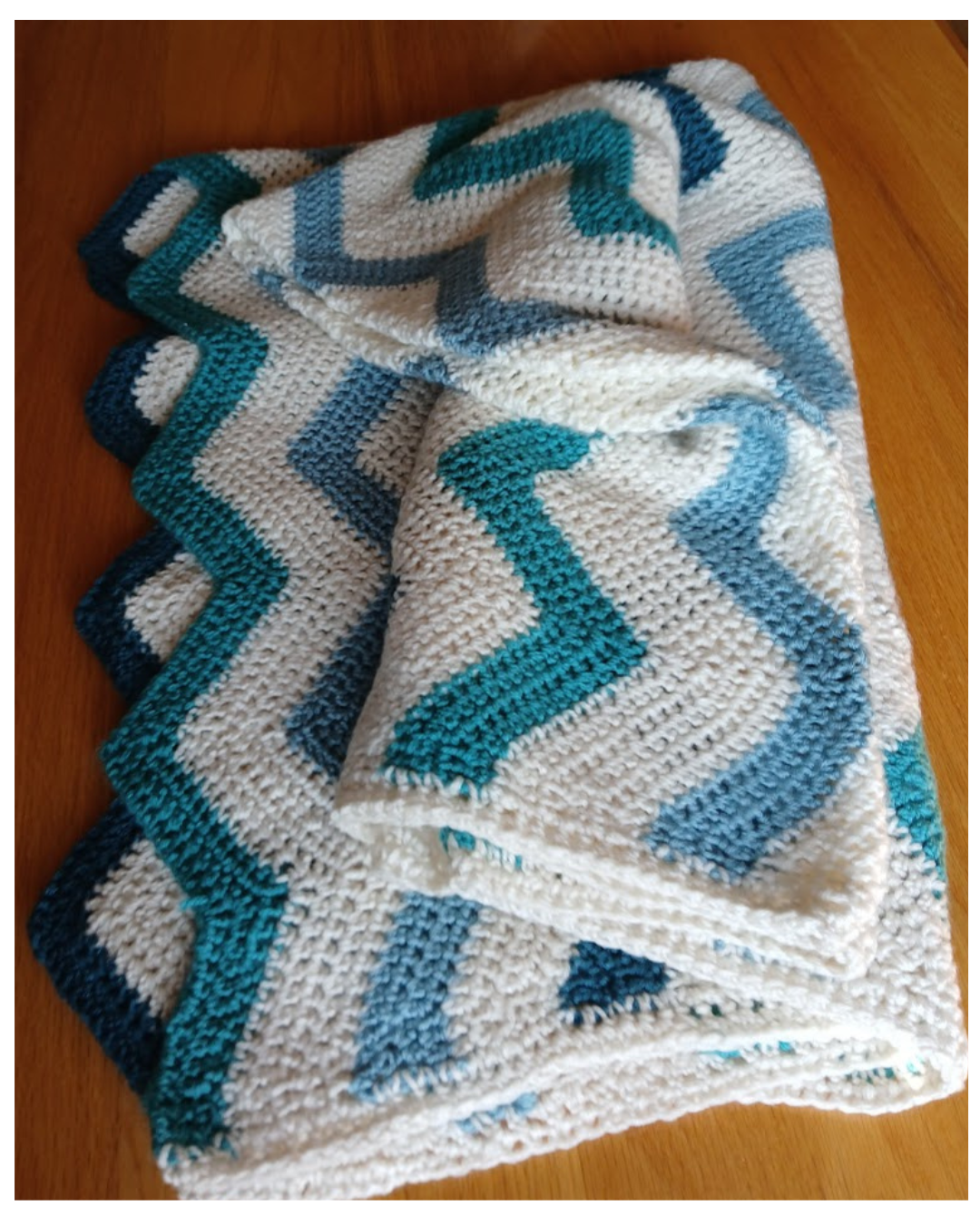 Ocean Waves Handmade Crochet Throw, Give a Legacy-Gift an Heirloom, Soft Alpaca Wool Polyester Blend. Sold Out? Request Similar-Custom Order